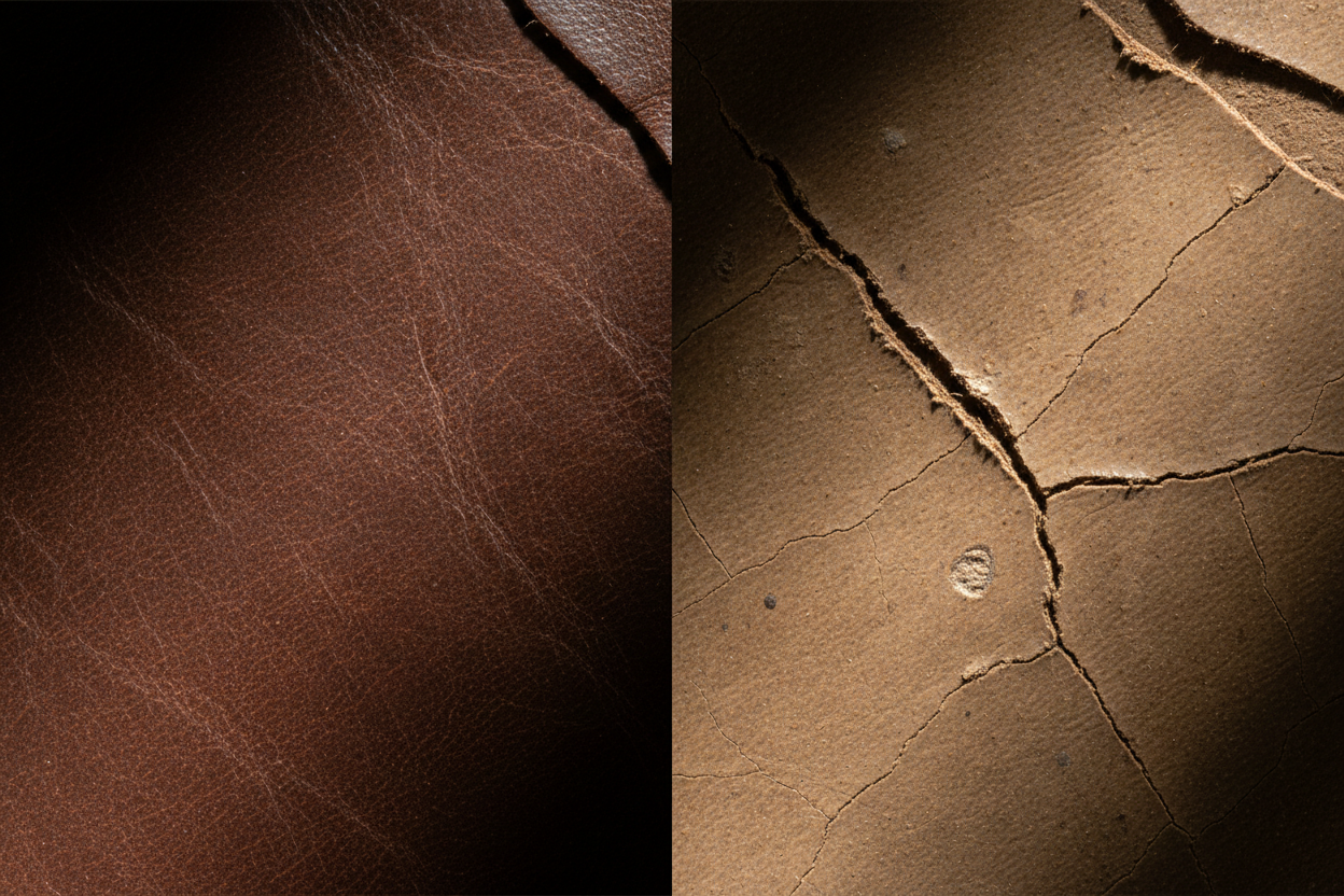 Genuine Leather vs. Faux: Spot the Real Deal