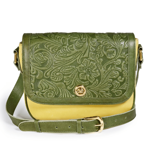 Lemon Yellow / Olive Green