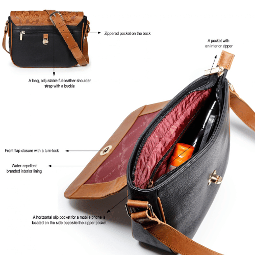 Black / Cognac 1