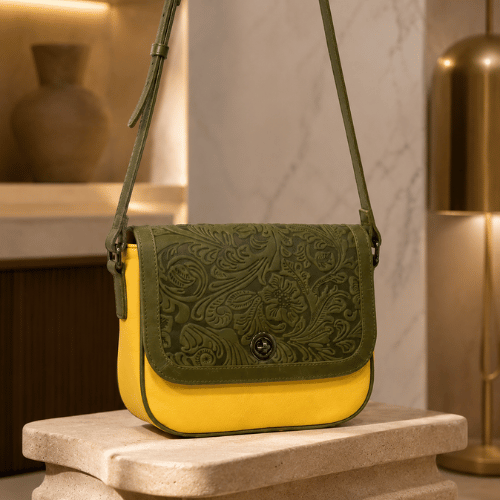 Lemon Yellow / Olive Green