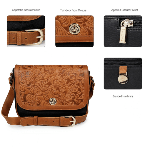 Black / Cognac 1