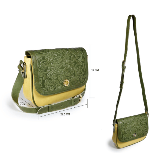 Lemon Yellow / Olive Green