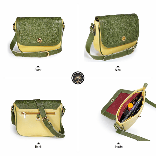 Lemon Yellow / Olive Green