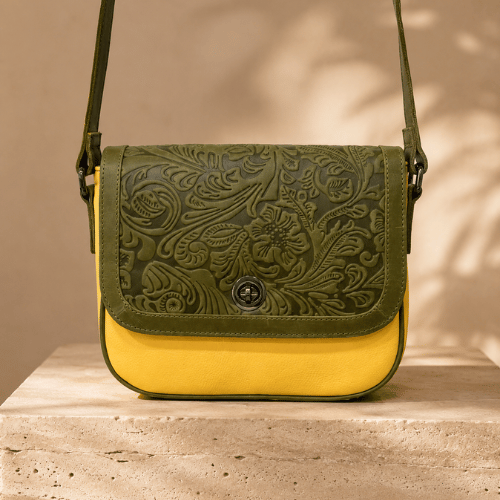 Lemon Yellow / Olive Green