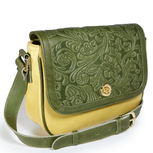 Lemon Yellow / Olive Green