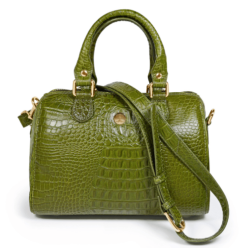Clara Leather Top Handle Handbag