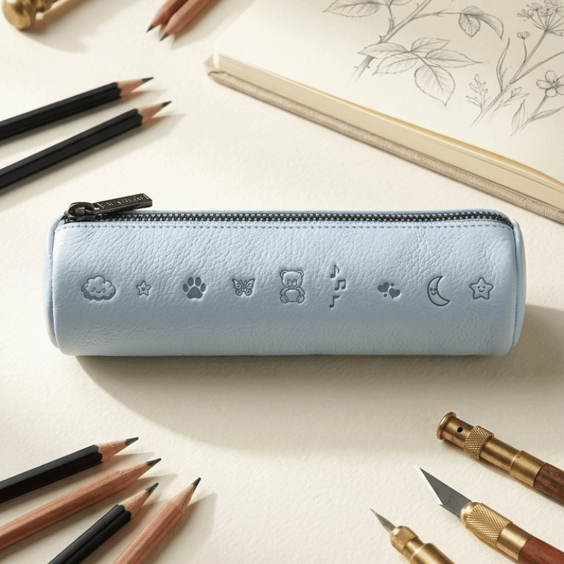 Caramel Pencil Pouch