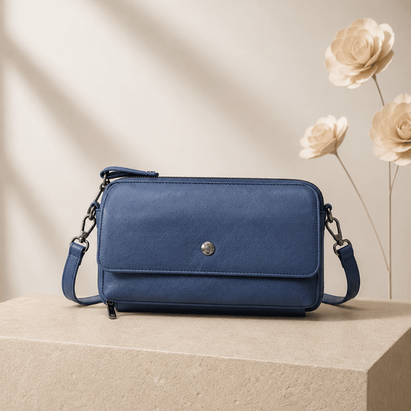 Vanilla Sling Cum Wristlet Wallet