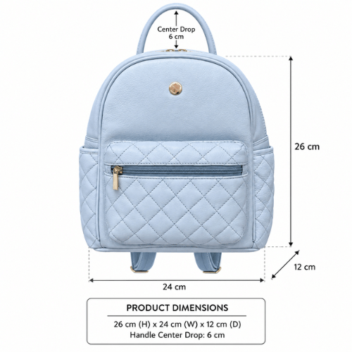 Valentine Quilted Backpack