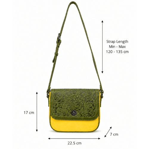 Lemon Yellow / Olive Green