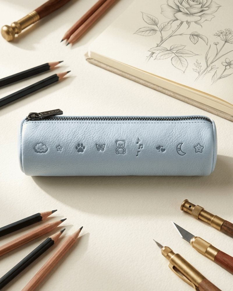 Caramel Pencil Pouch