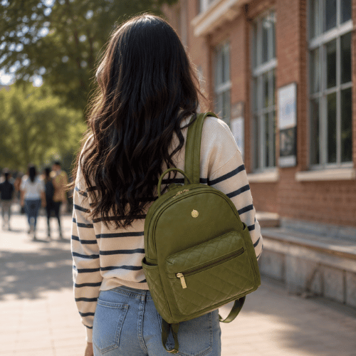 Valentine Quilted Backpack