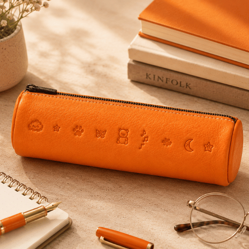 Caramel Pencil Pouch