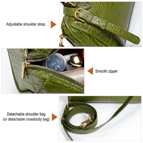 Clara Leather Top Handle Handbag