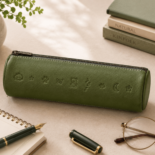 Caramel Pencil Pouch