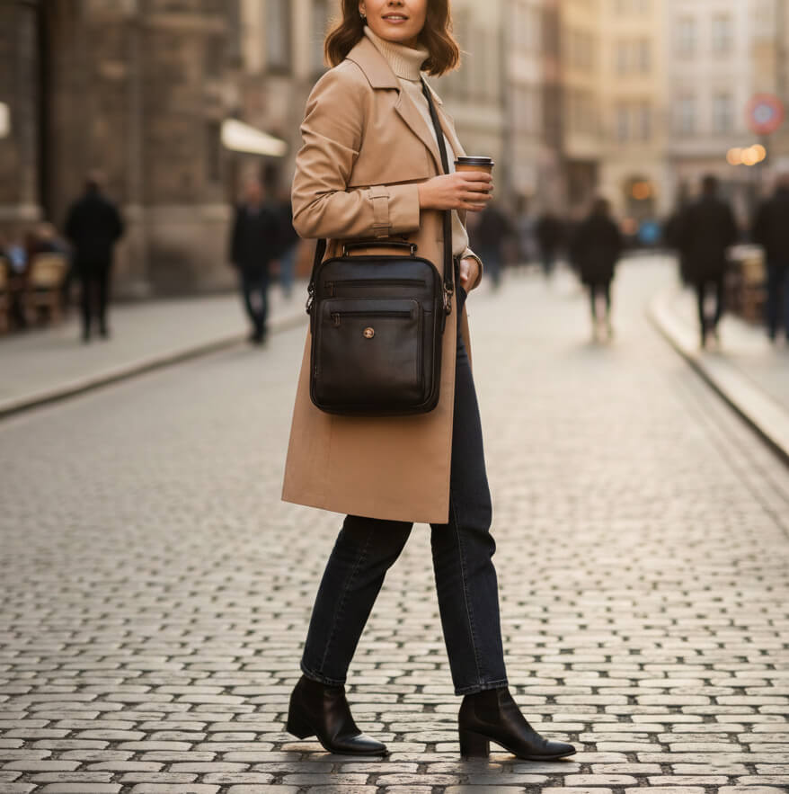 Alexo Unisex Crossbody Messenger Bag