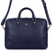Billy Leather 14" Laptop Bag - Deep Blue