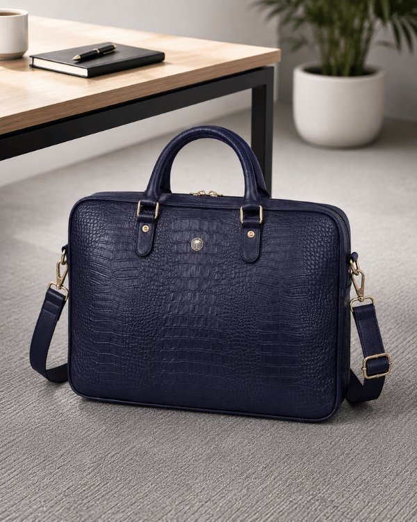Billy Laptop Bag - Deep Blue