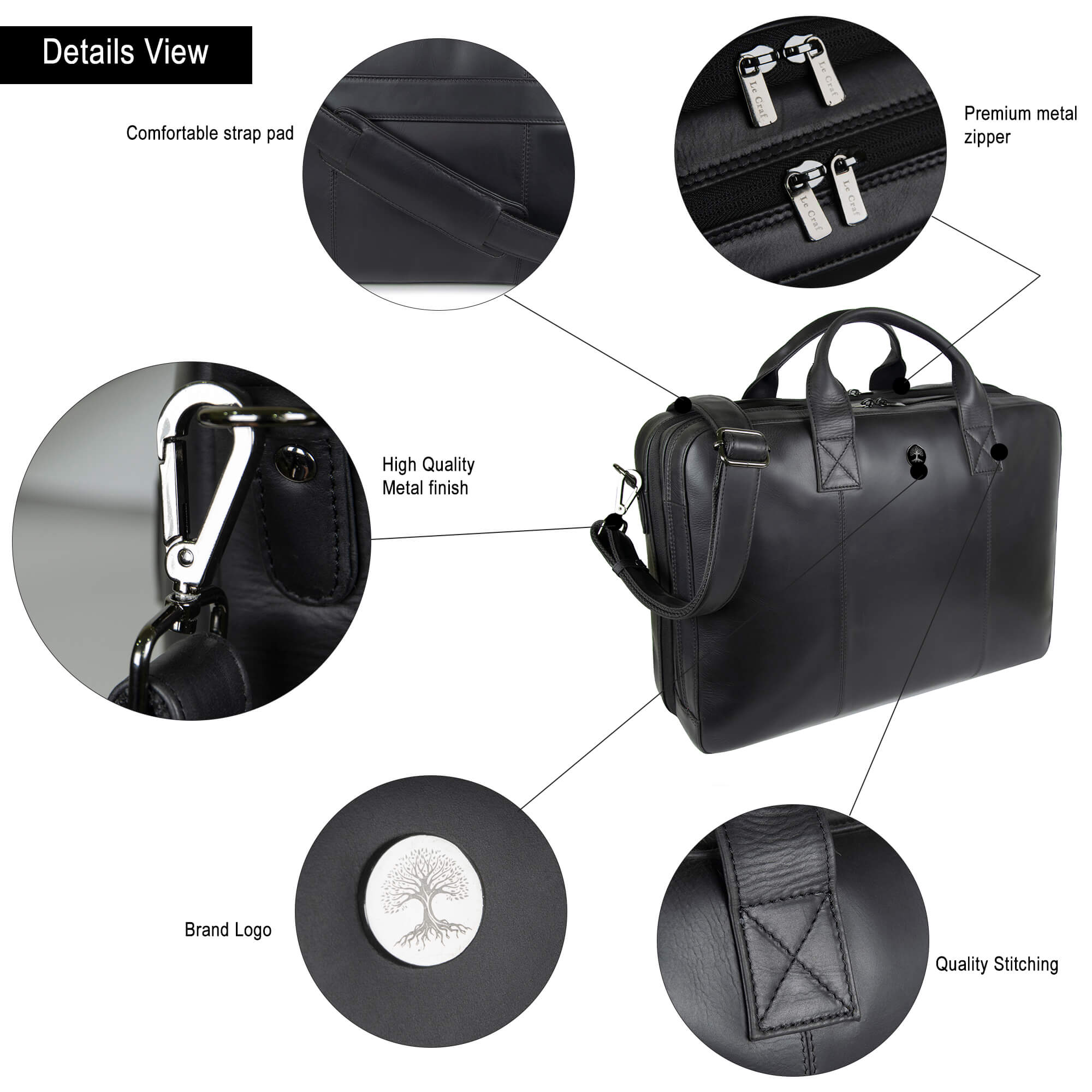 Unisex Laptop Travel Bag
